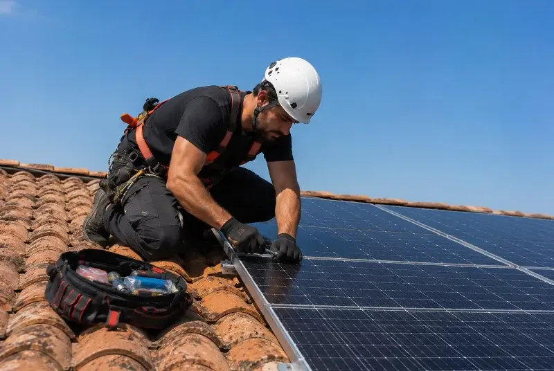 Maintenance et monitoring de panneaux solaires à Saint-Seurin-de-Cadourne